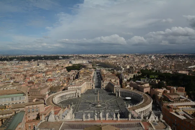 St Peter’s Square in Vatican City